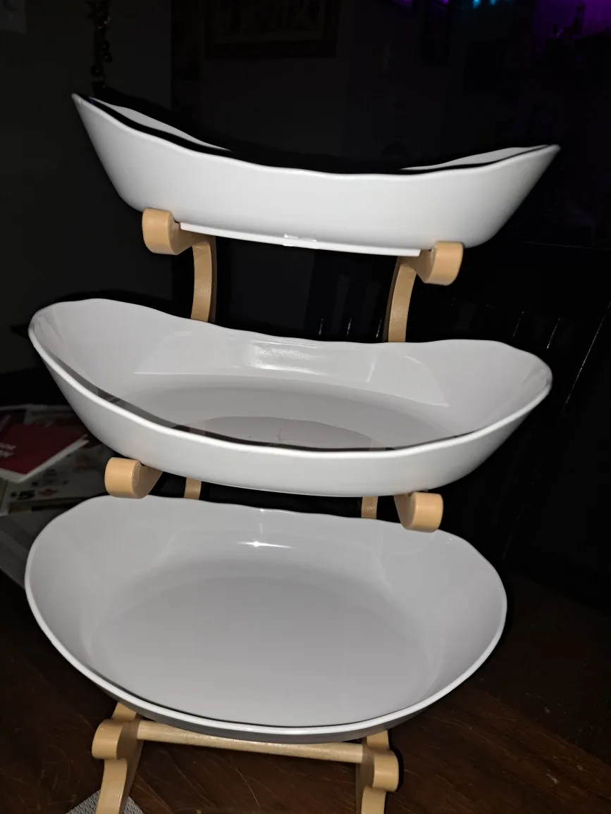 3-Tier Serving Stand