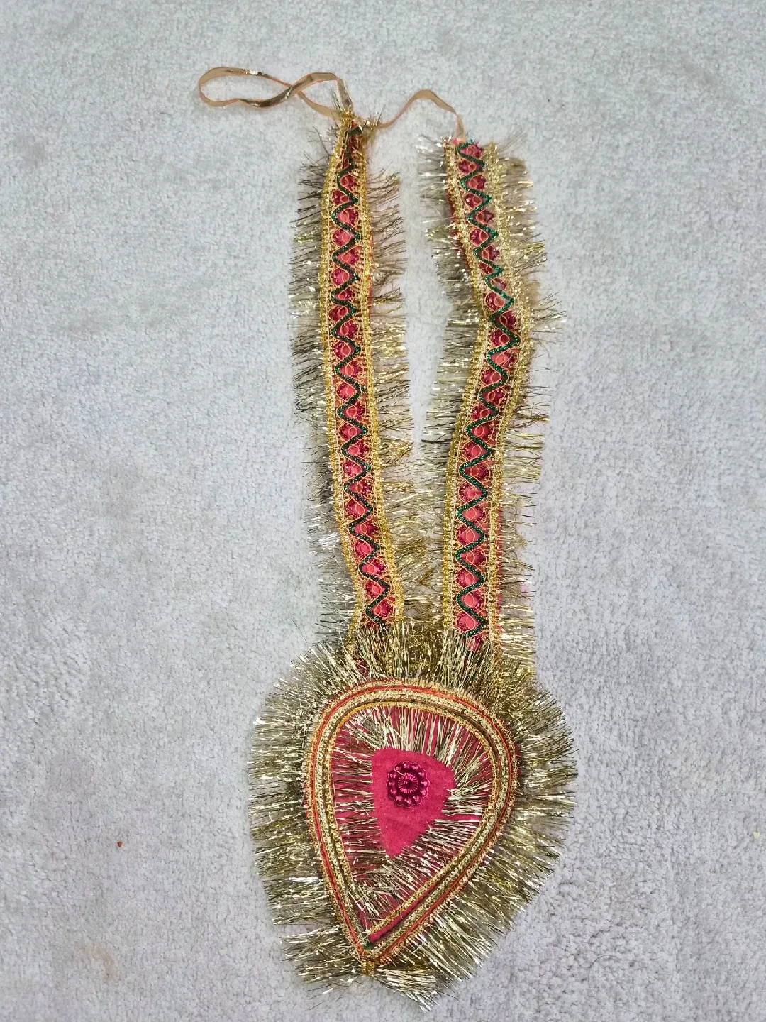 Decorative Beaded & Sequined Necklace Haars image indicator(3)