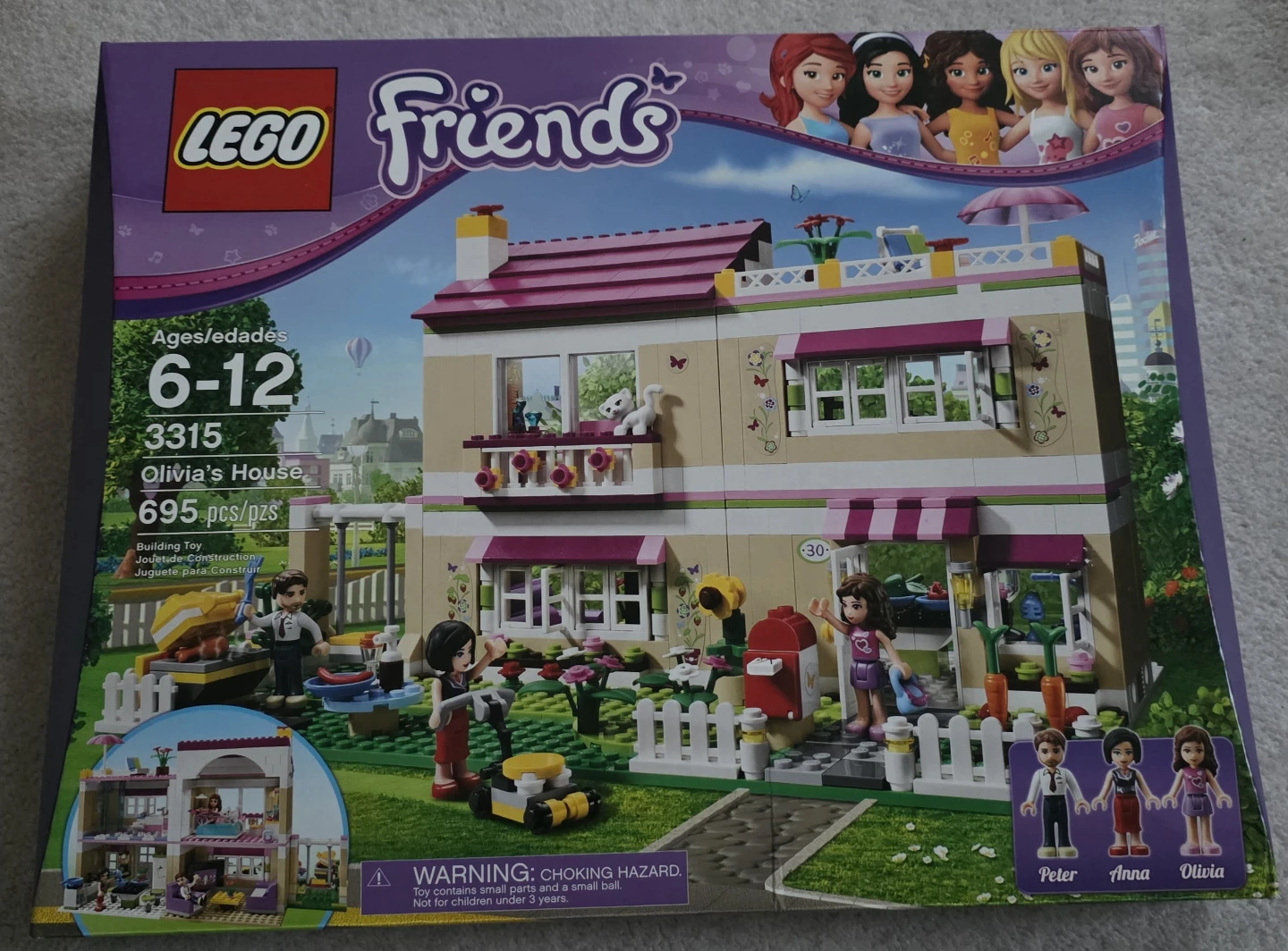 LEGO Friends Olivia's House 3315 (Ages 6-12)
