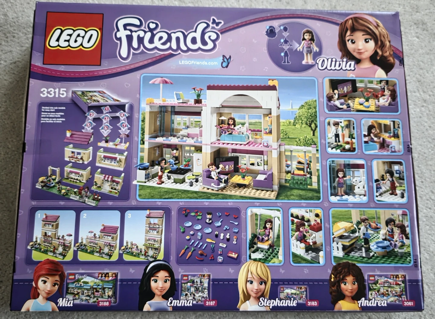 LEGO Friends Olivia's House 3315 (Ages 6-12) - photo 2