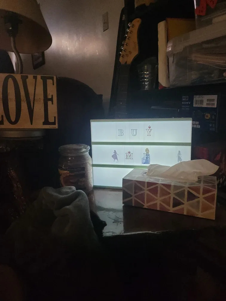 Disney Frozen Light Up Message Box