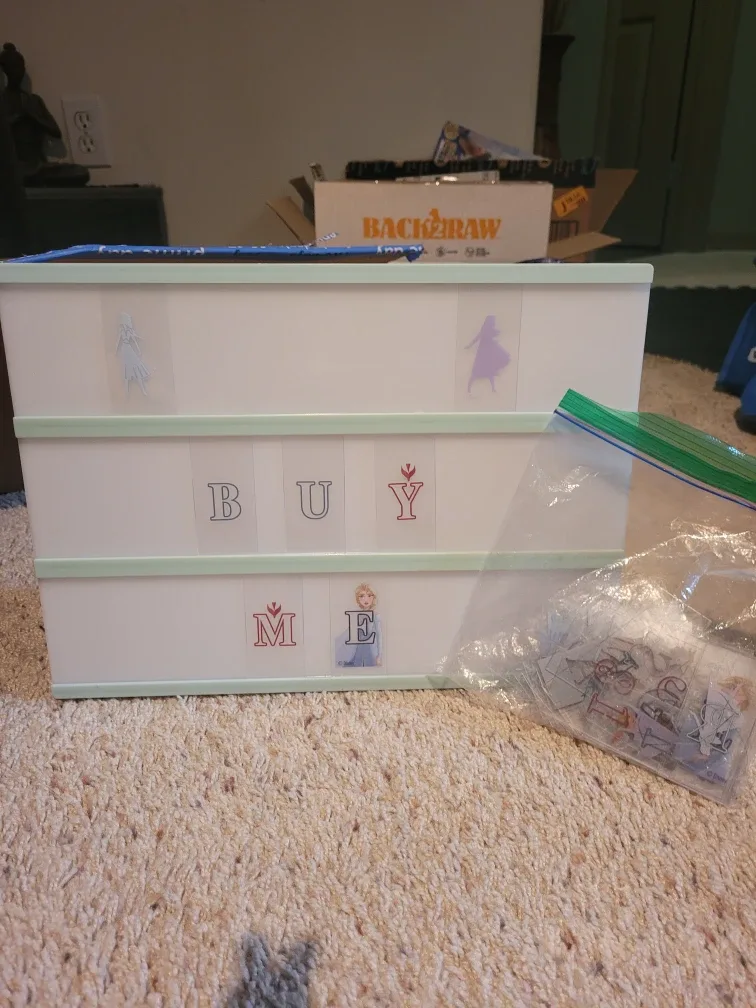 Disney Frozen Light Up Message Box image indicator(3)