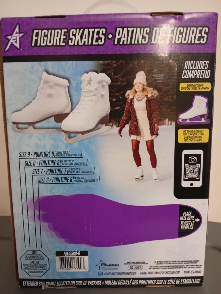 New Lilyboo Figure Skates - Senior Size 6 - photo 5