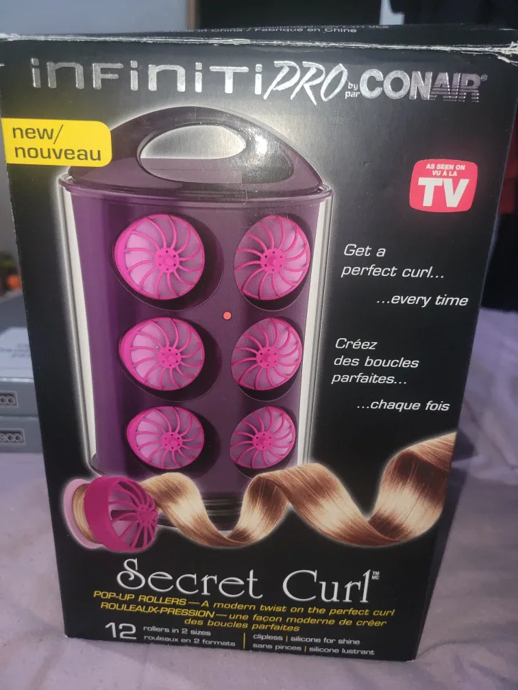 New InfinitiPRO by Conair Secret Curl Rollers thumbnail