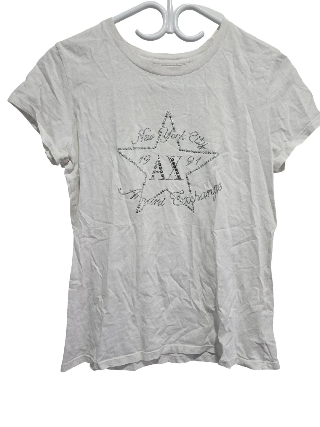 Armani Exchange White T-Shirt image indicator(2)