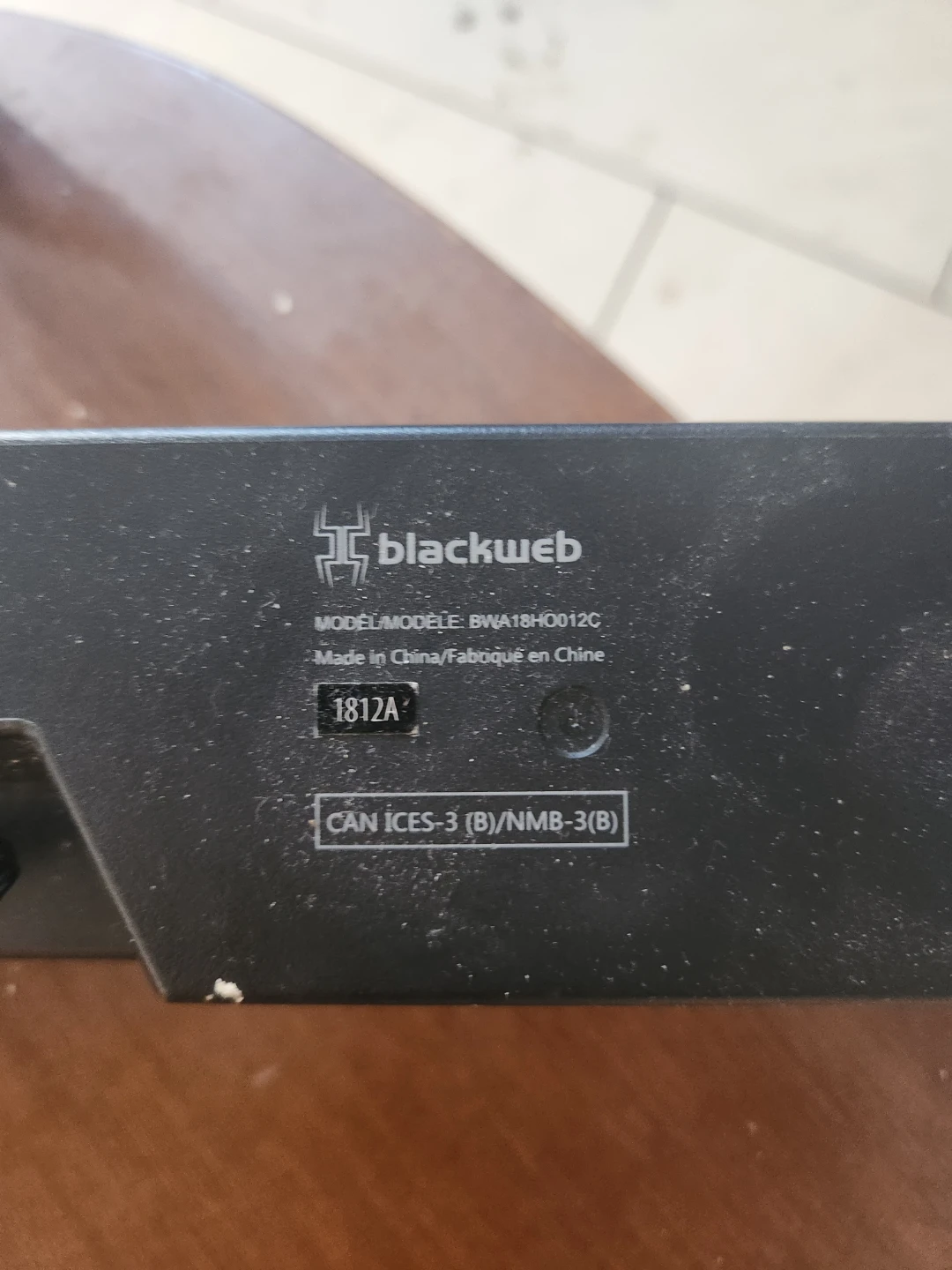 Blackweb BWA18HO012C Soundbar with Adapter - photo 2