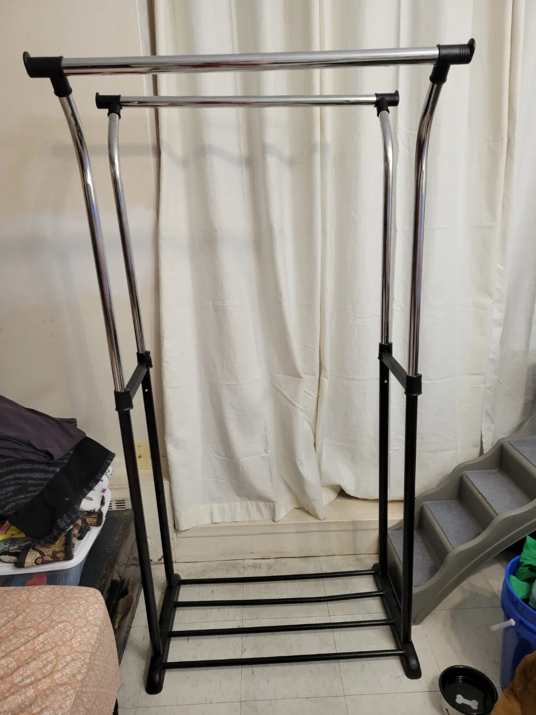 Double Rod Clothing Rack image indicator(2)
