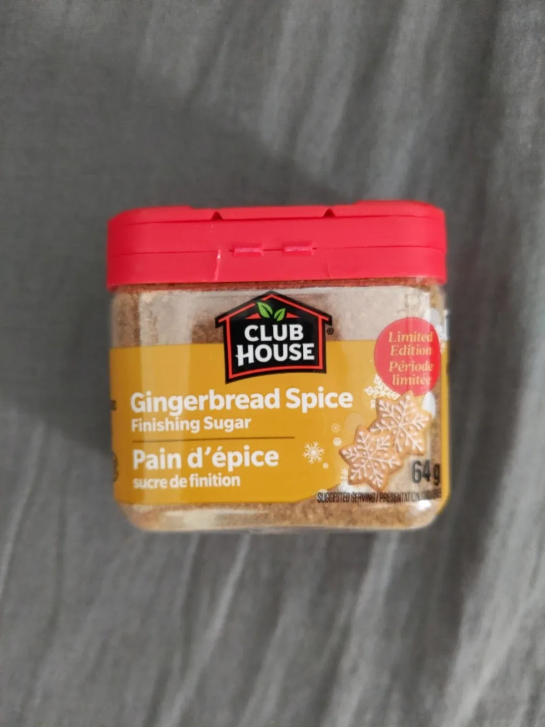 Club House Gingerbread Spice Finishing Sugar