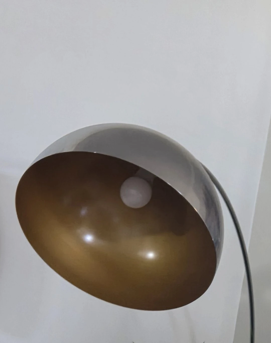 Arc Floor Lamp - Silver Finish - photo 2