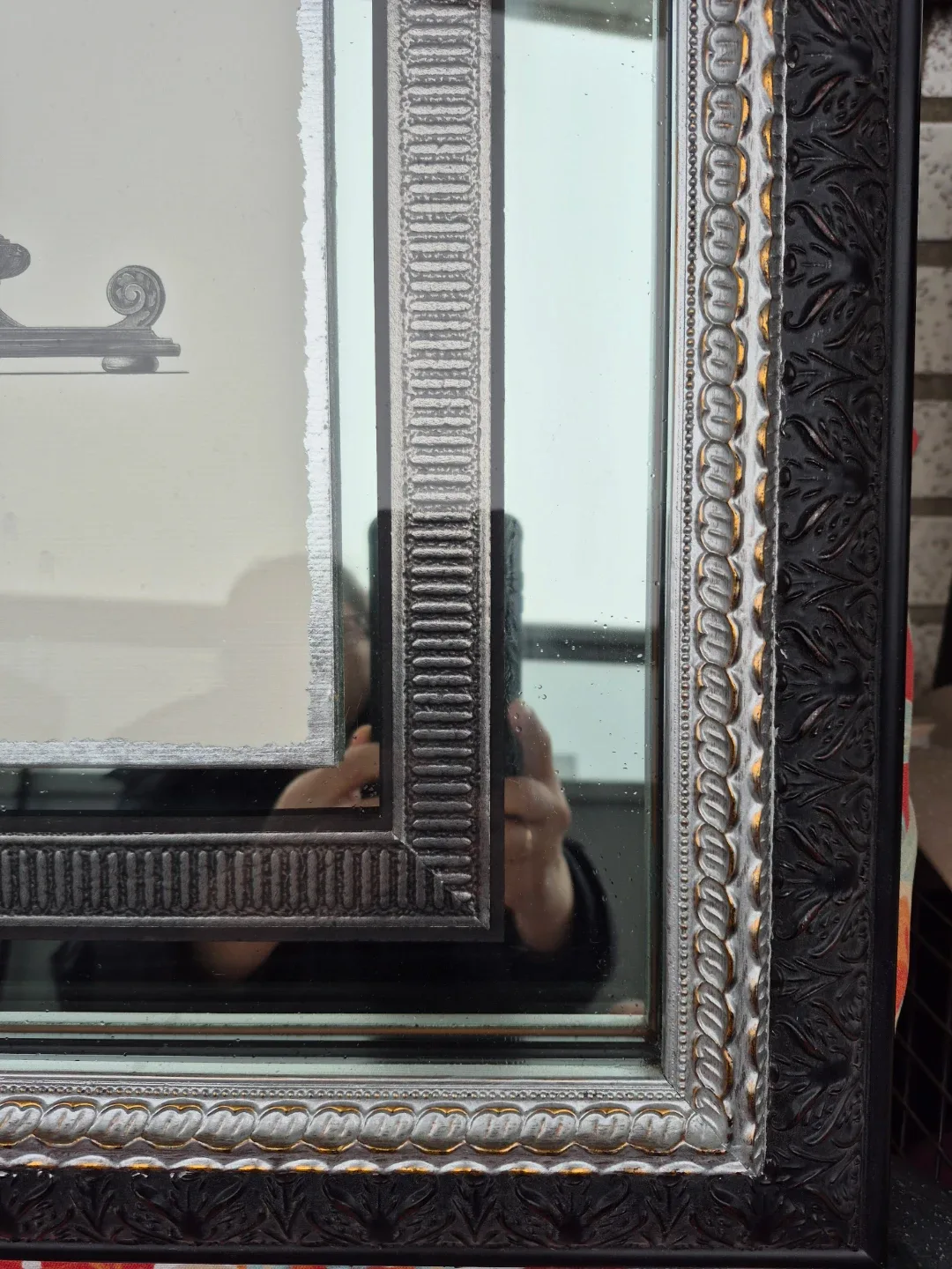 Johg Richards Silver urn -Framed Art Print in Ornate Frame image indicator(3)