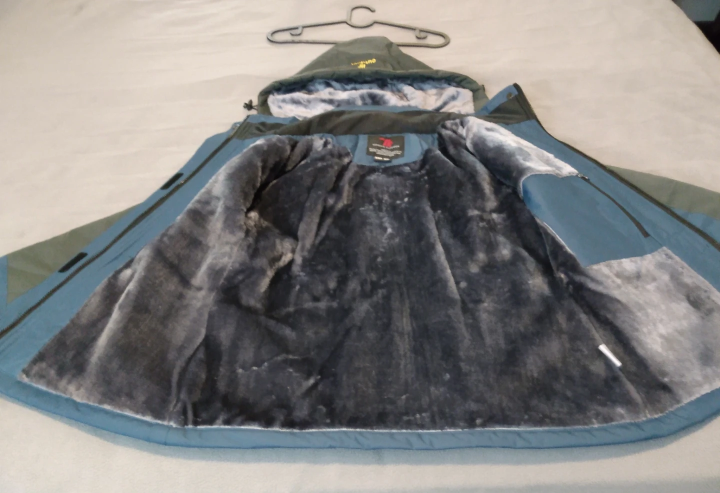 NEW Blue Winter Jacket with Hood - photo 4