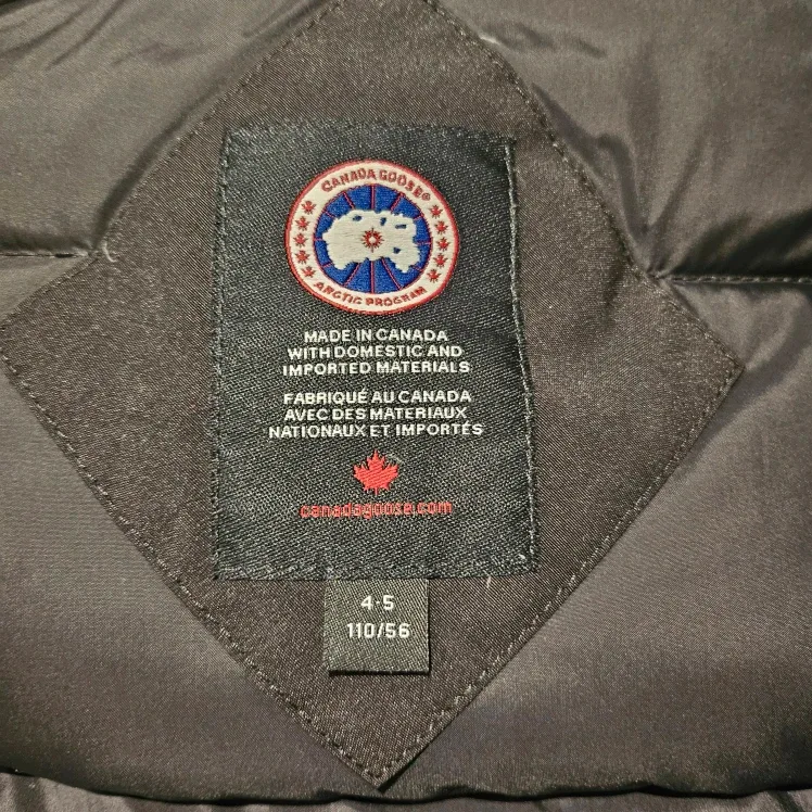 Canada Goose Kids' Down Parka, Size 4-5 image indicator(2)