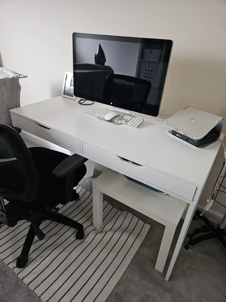 IKEA Alex desk, white, 52" x 22 7/8" image indicator(3)