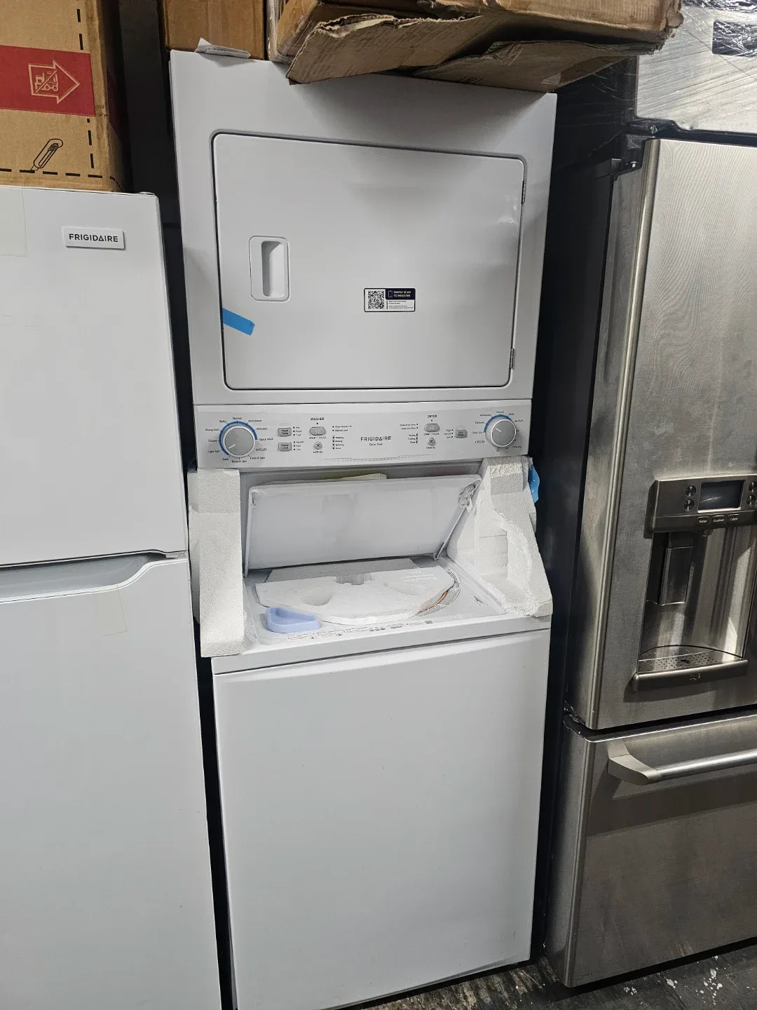 New Frigidaire washer gas dryer tower thumbnail