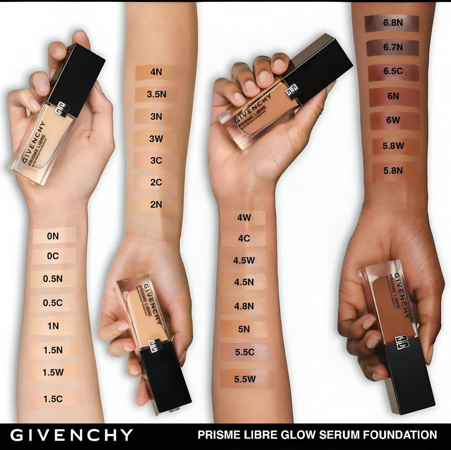 NIB GIVENCHY Prisme Libre Glow Serum Foundation image indicator(9)