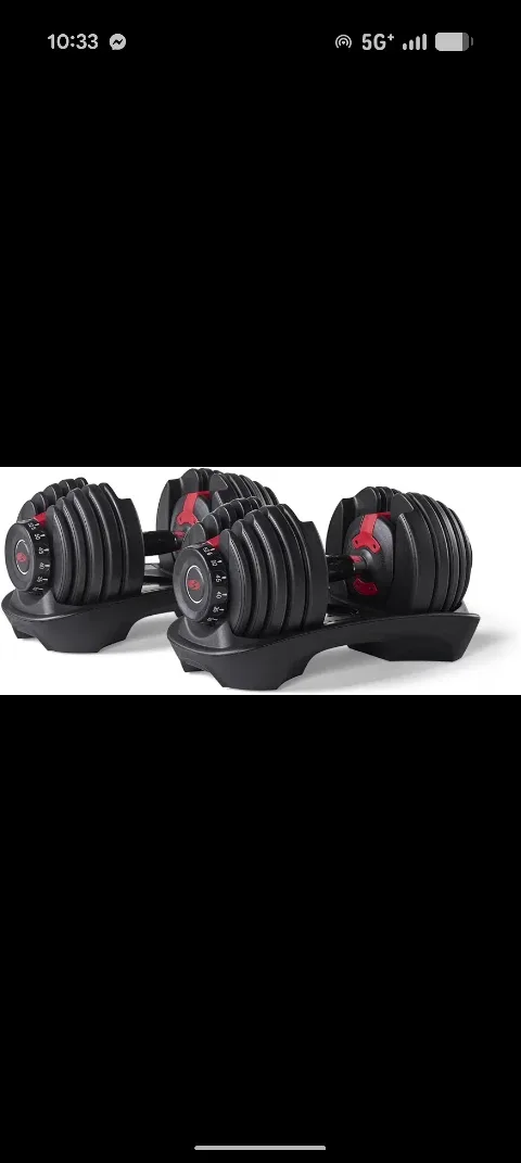 Bowflex SelectTech Adjustable Dumbbells - Set of 2