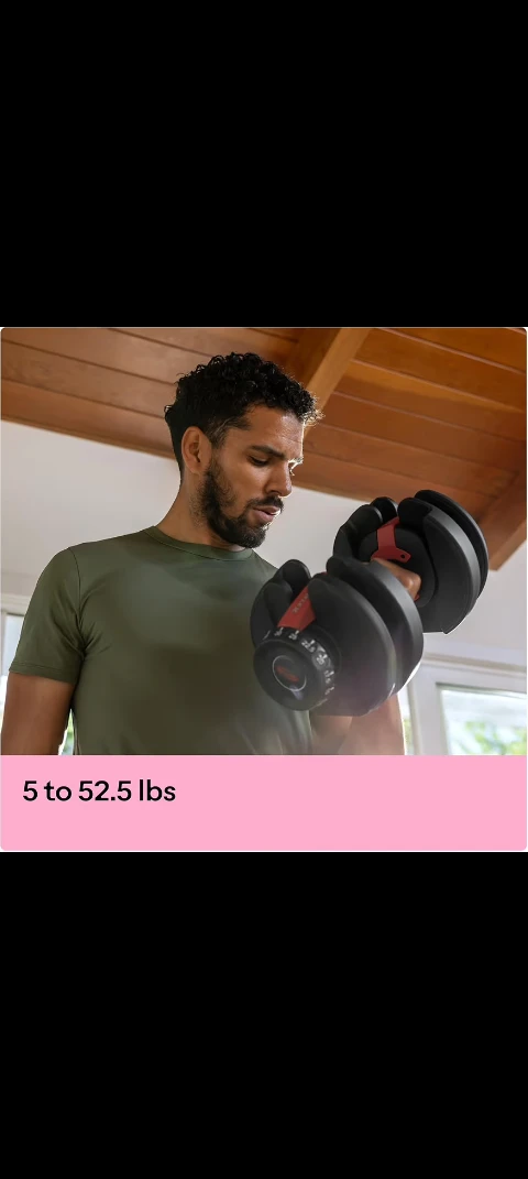 Bowflex SelectTech Adjustable Dumbbells - Set of 2 - photo 4
