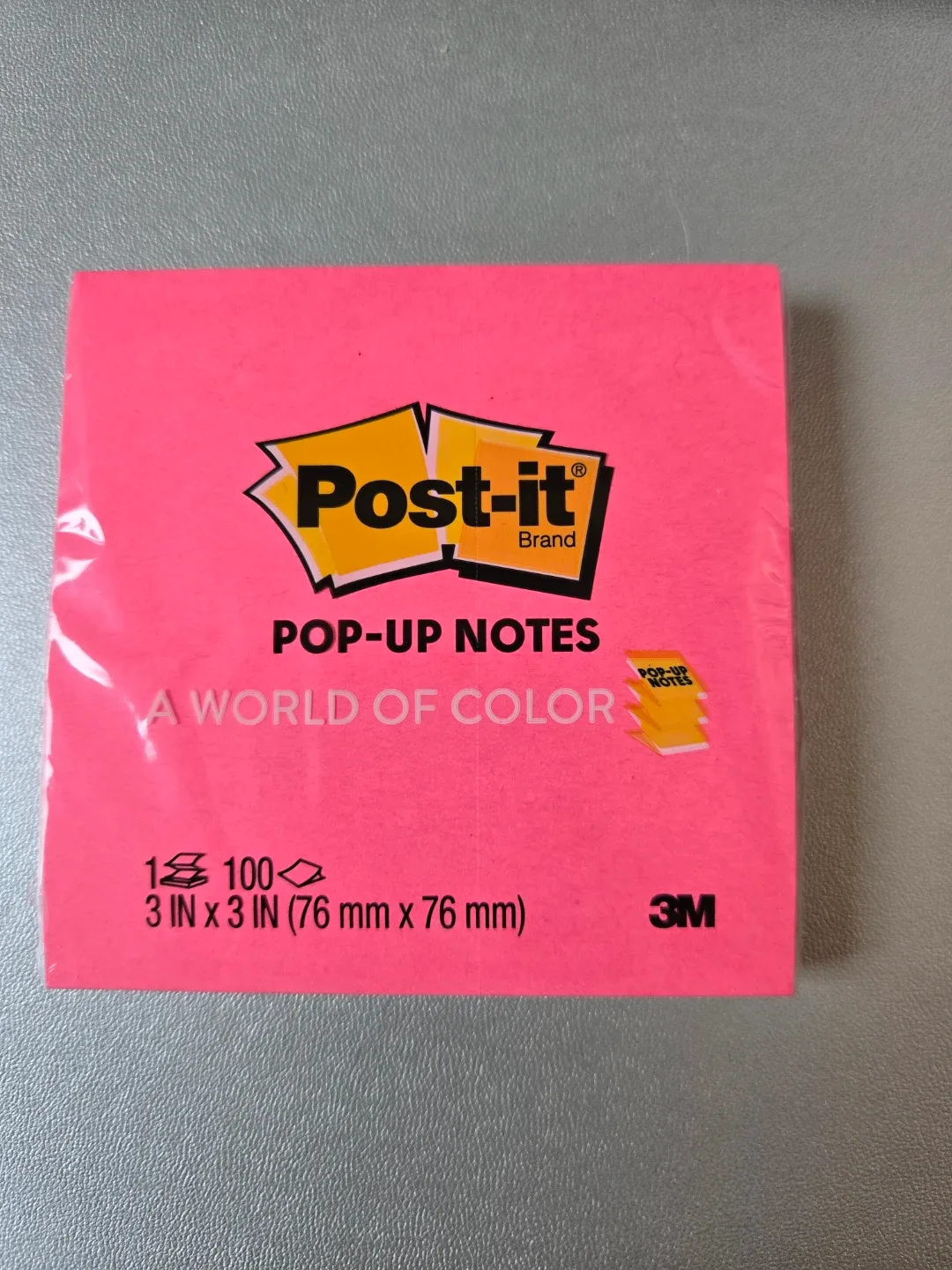 Post-it Brand Pop-Up Notes - 3 in x 3 in
