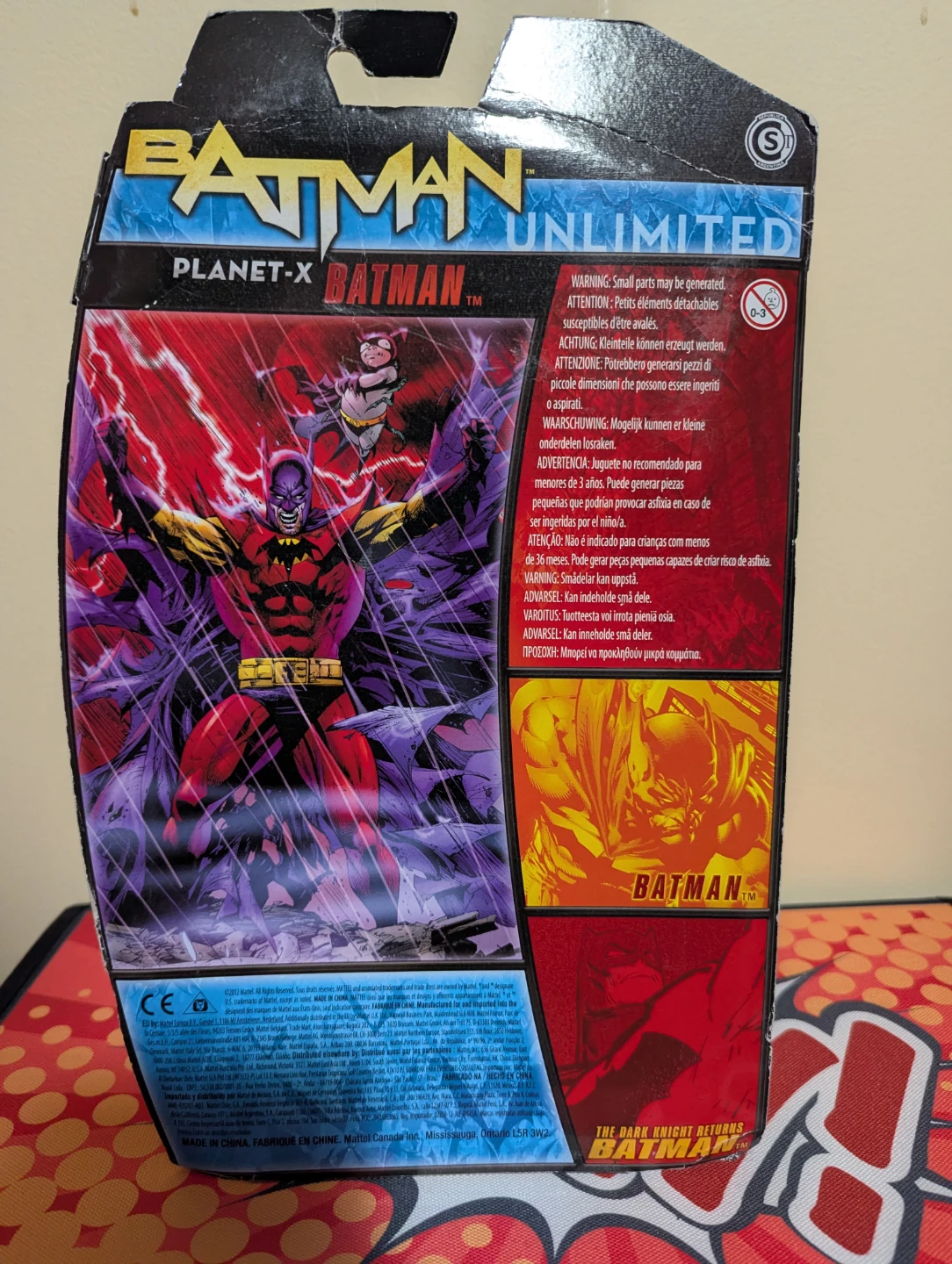 Batman Unlimited Planet-X Batman Figure - photo 2