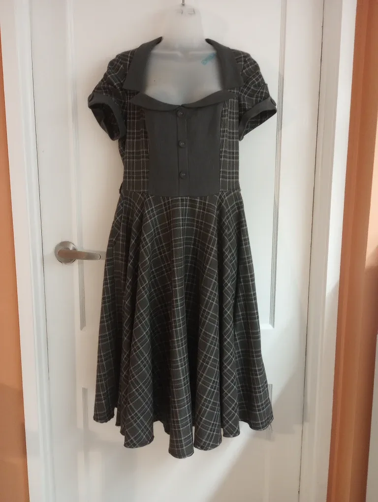 Worn Once Voodoo Vixen Pin-Up Rockabilly Dress