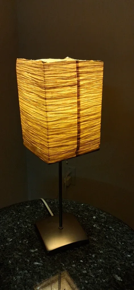 Modern Table Lamp with Square Shade image indicator(2)