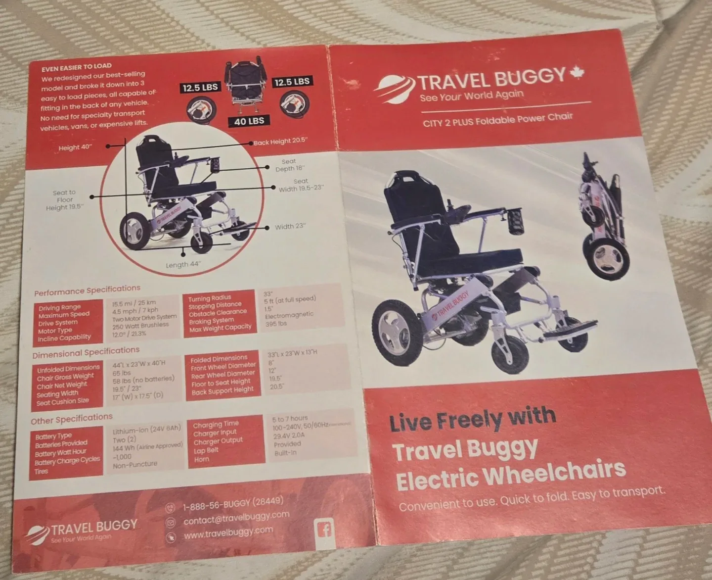 Travel Buggy Power Wheelchair image indicator(8)
