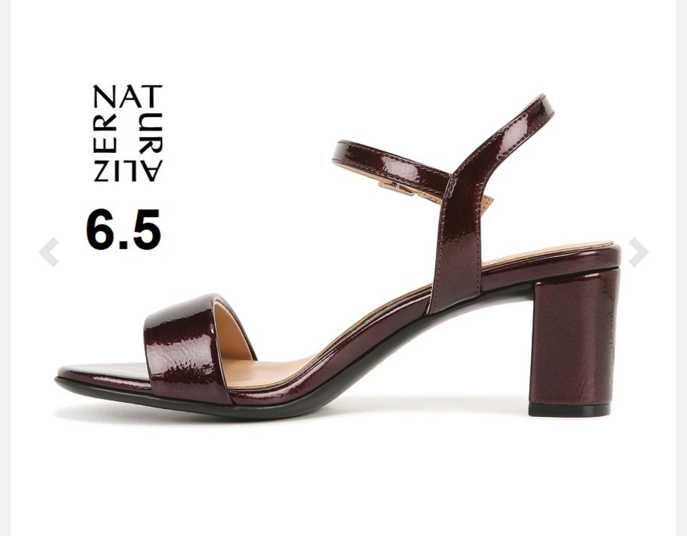 Naturalizer Lizette Block Heel Sandal, Size 6.5 - photo 2