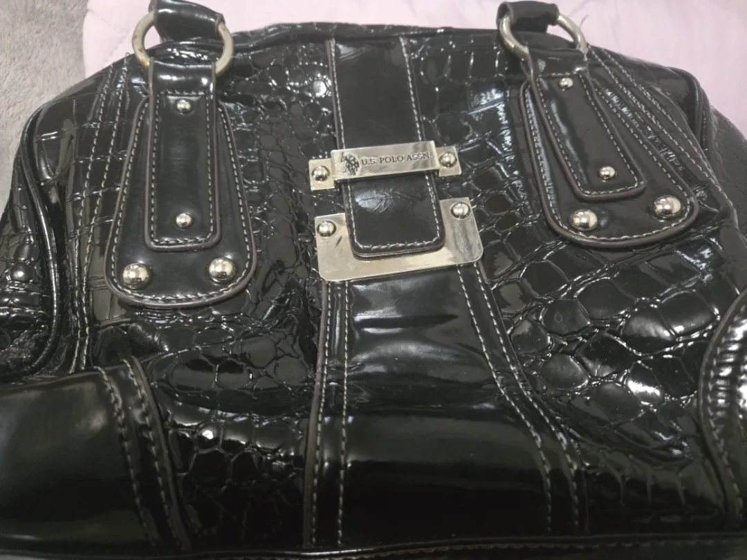 U.S. Polo Assn. Black Handbag thumbnail