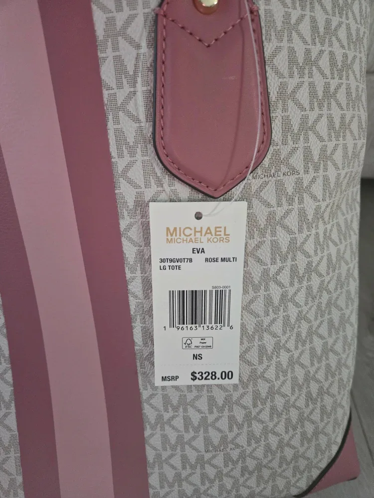 Michael Kors EVA LG Tote - Rose Multi image indicator(3)