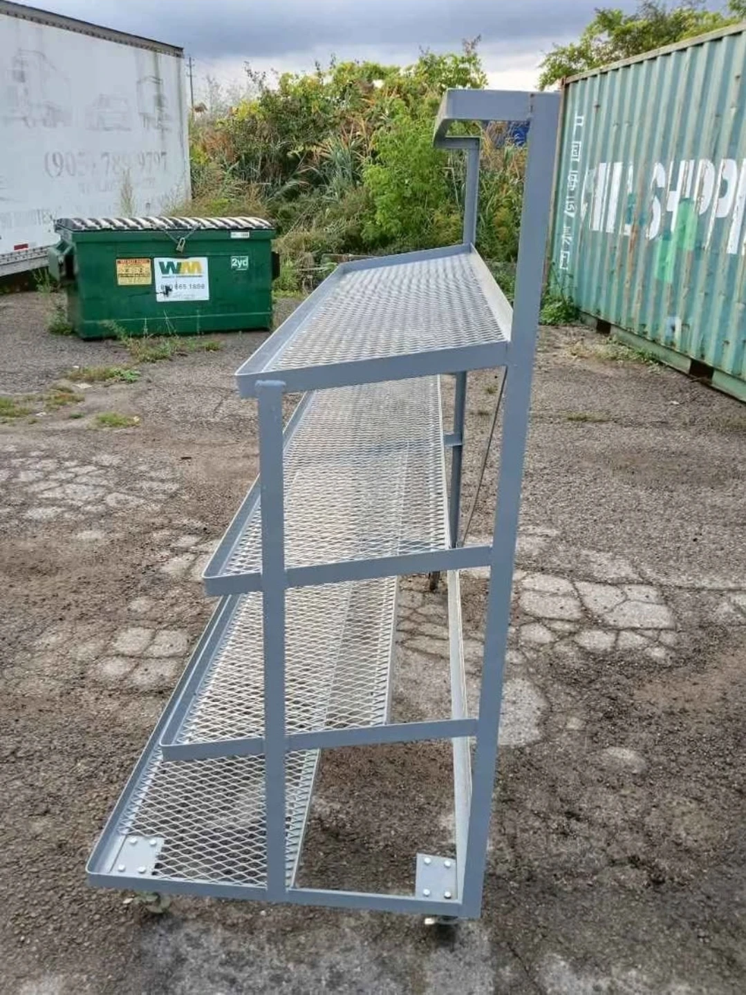 Metal Rolling Rack - 4 Tier Shelf Unit - photo 4