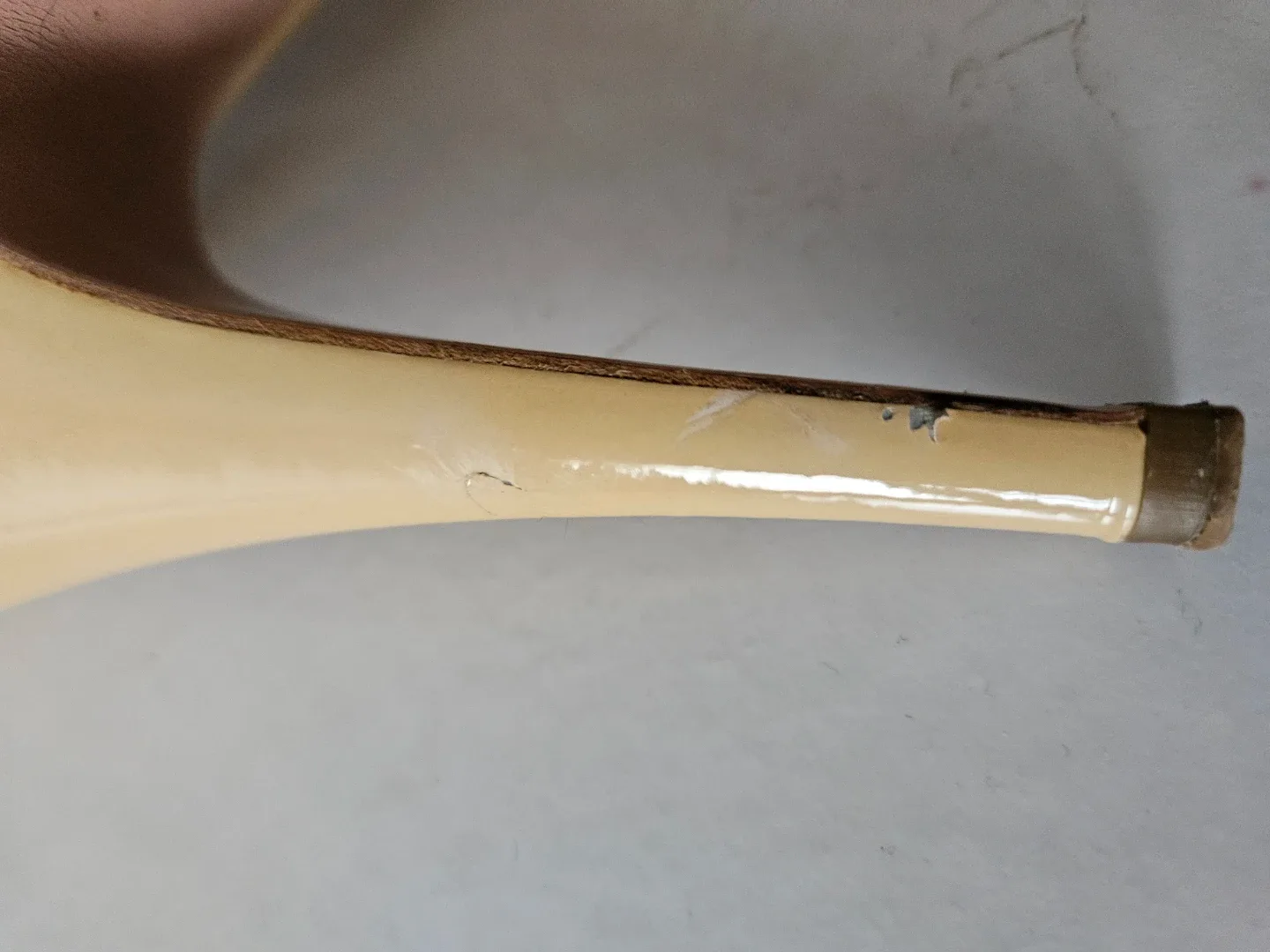 Prada Beige Patent Leather Heels - Size 37.5 image indicator(4)