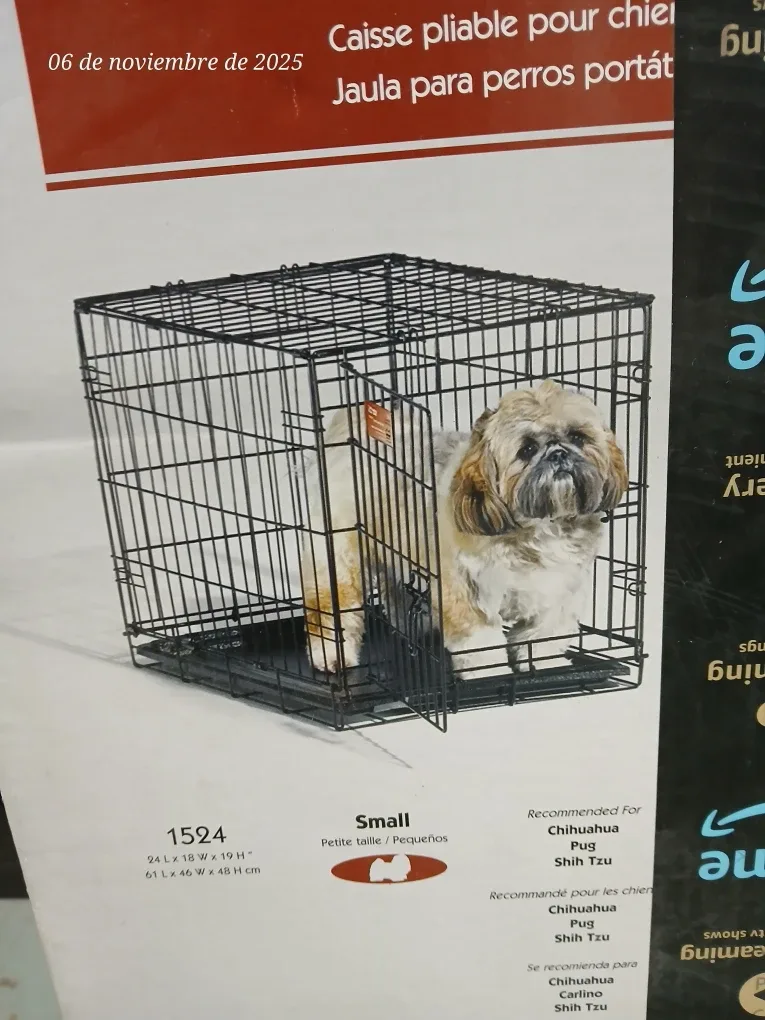 Folding dog crate image indicator(5)