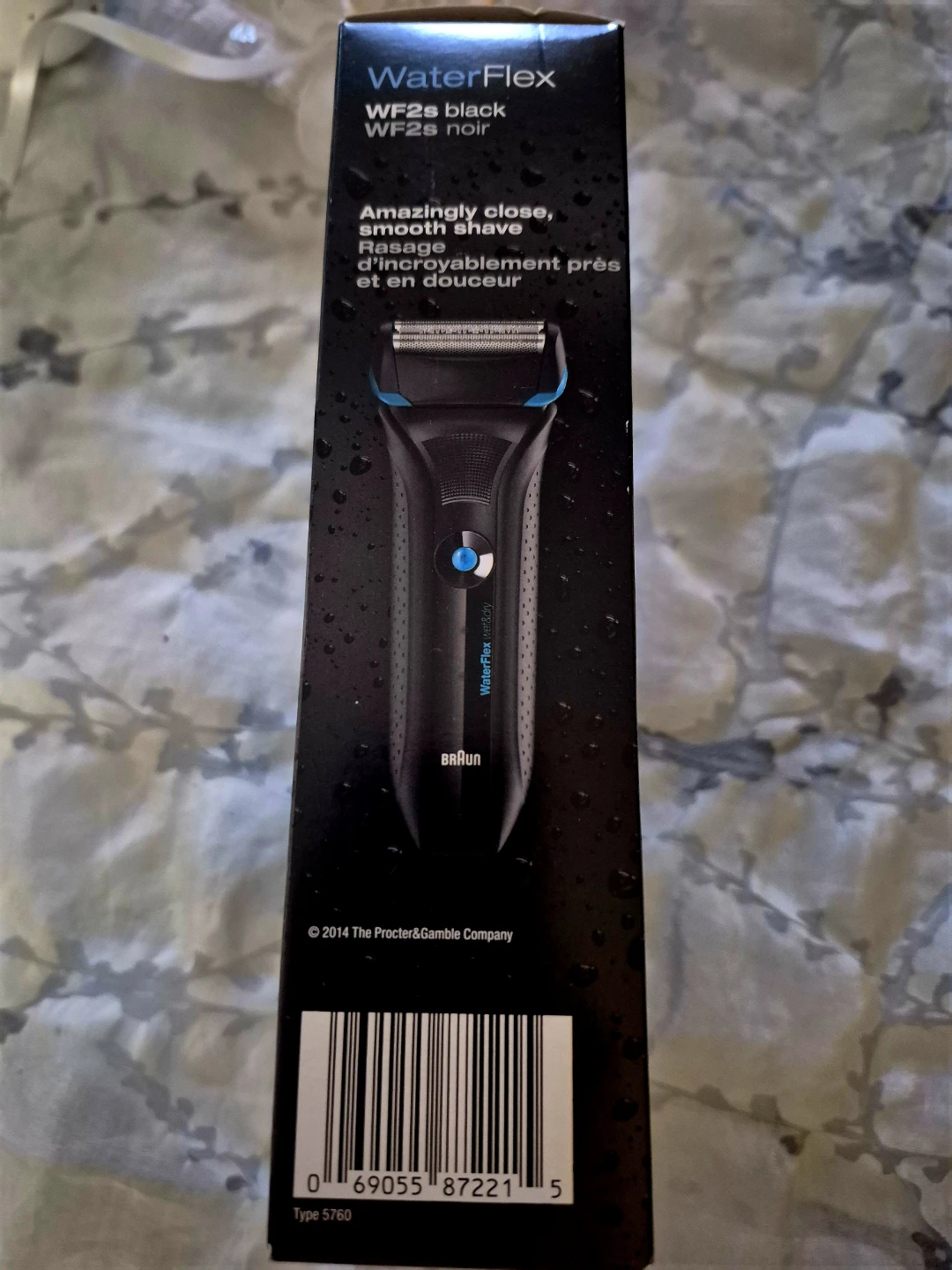 Braun WaterFlex WF2s Black Shaver - New in Box! - photo 3