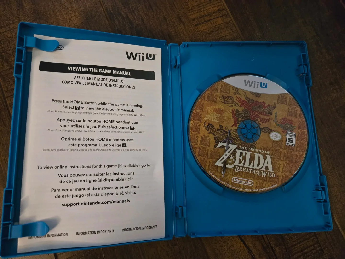 The Legend of Zelda: Breath of the Wild - Wii U Game image indicator(2)