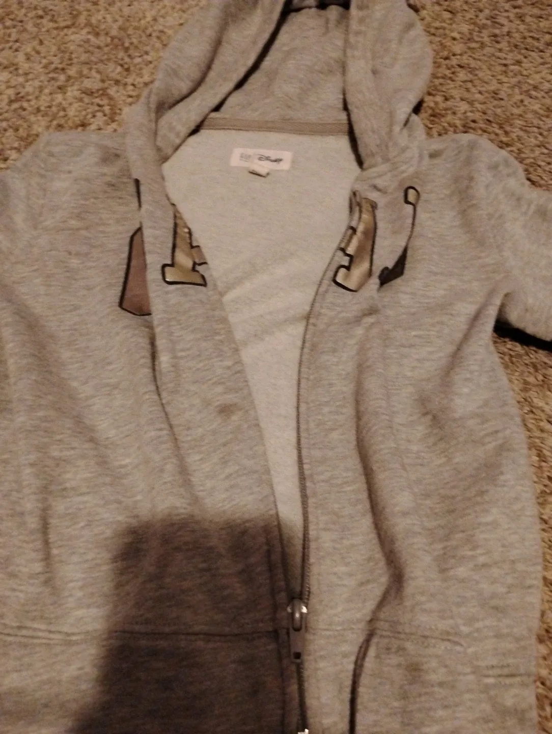 GAP Kids Disney Hoodie - Size 6-7 image indicator(5)