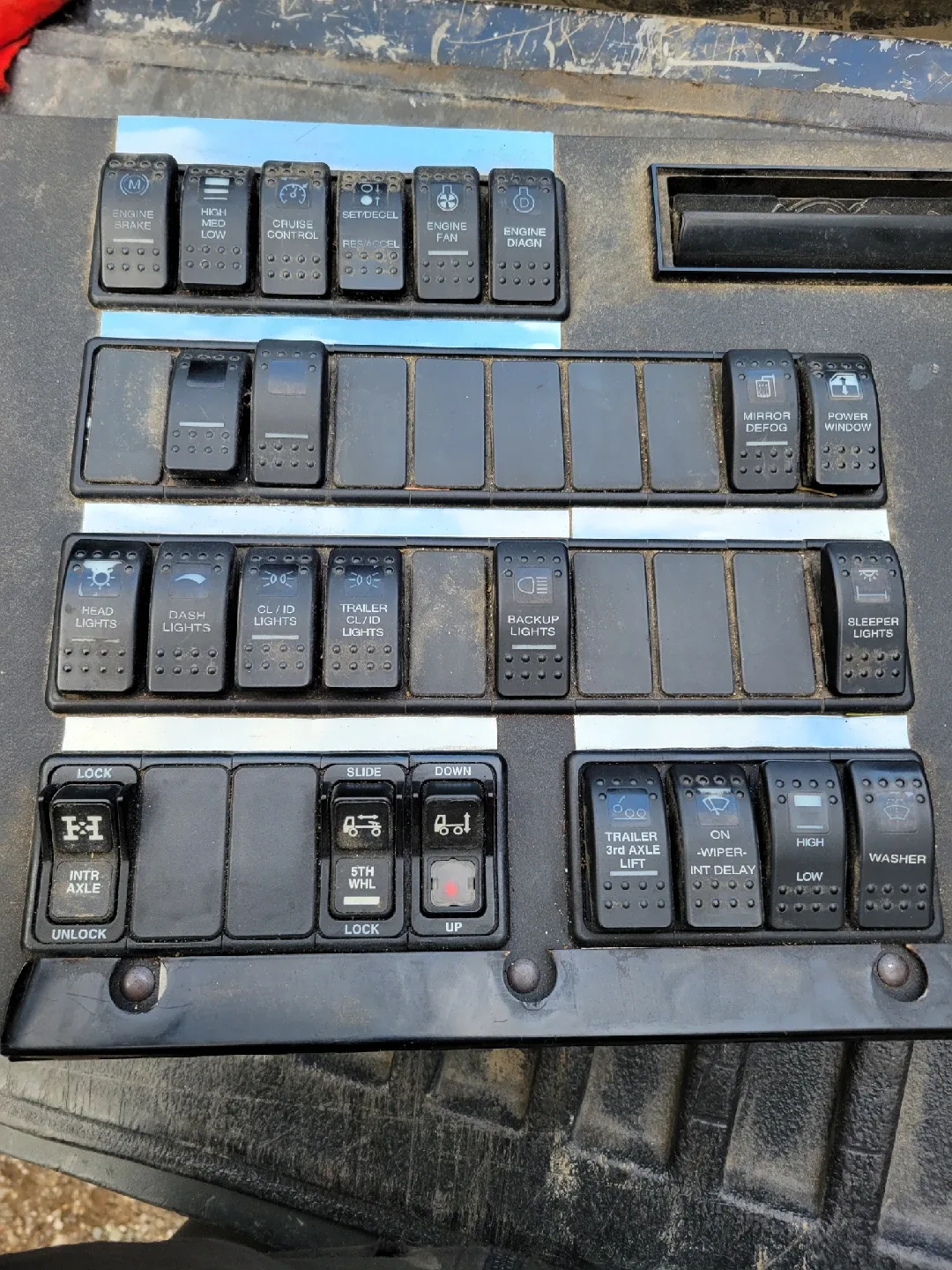 Vehicle Switch Panel