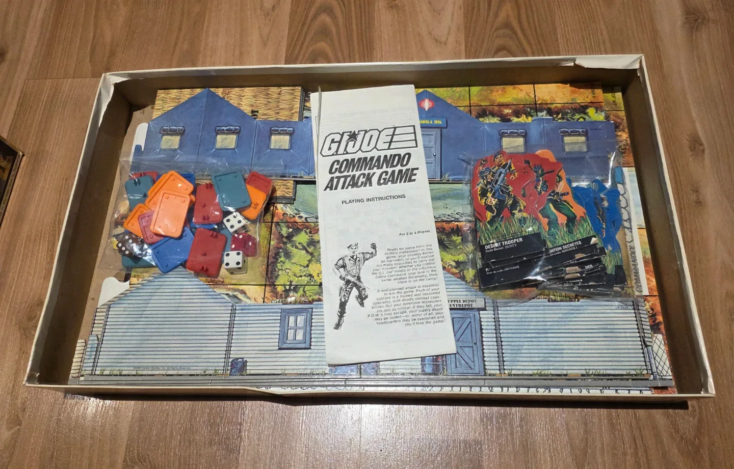 Vintage GI JOE Commando Attack Game image indicator(2)