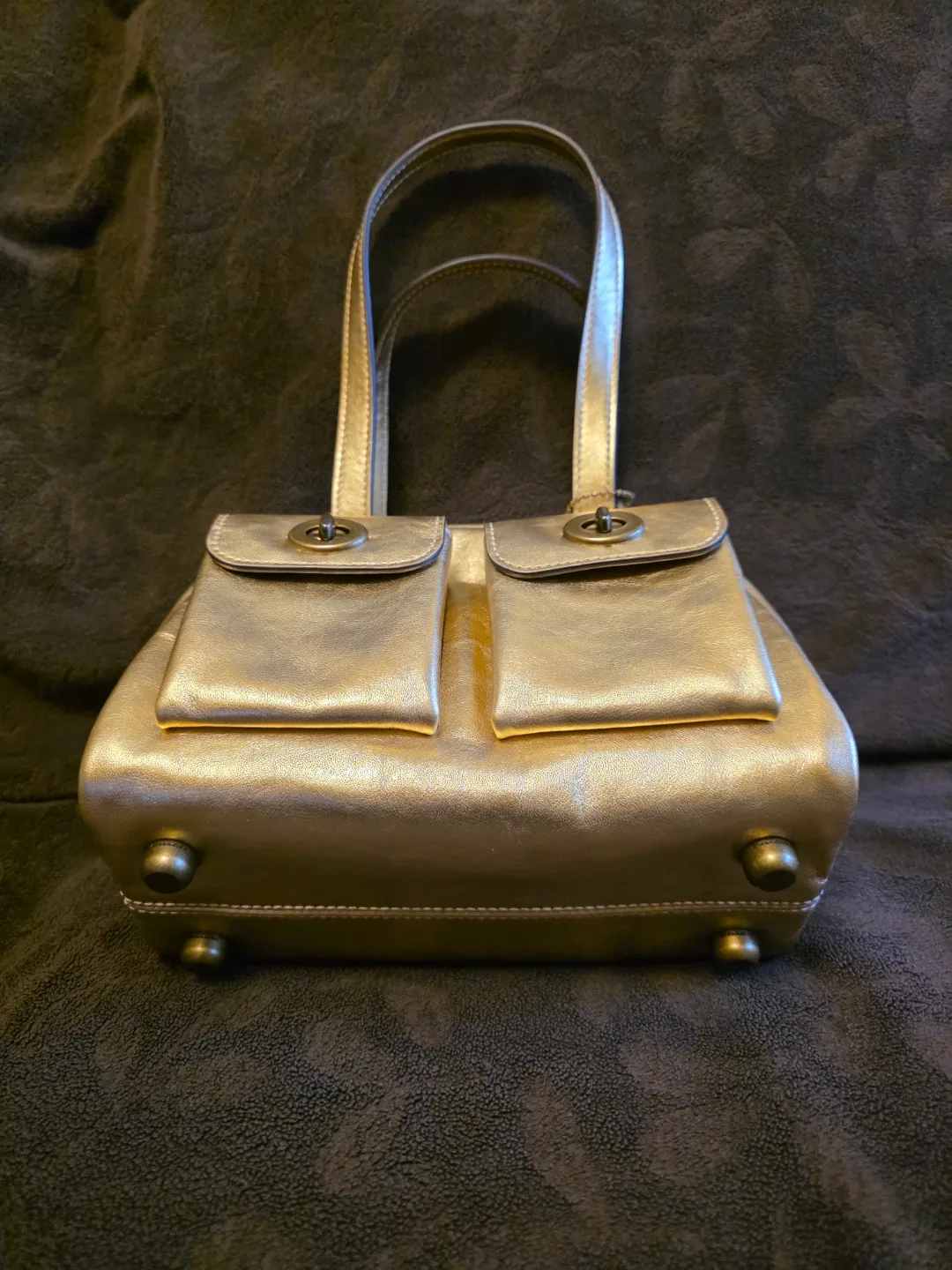 Limited Edition Coach Bag: Twin Turnlock  In Light Gold image indicator(4)