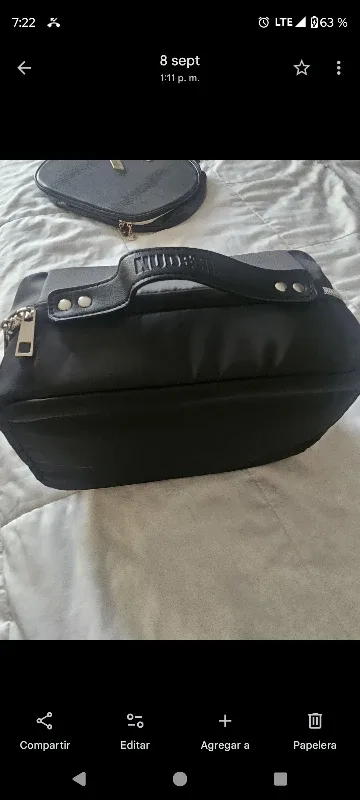 Black Cosmetic Bag