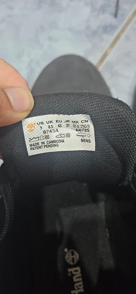 Timberland Black Sneakers - Size 9 image indicator(3)