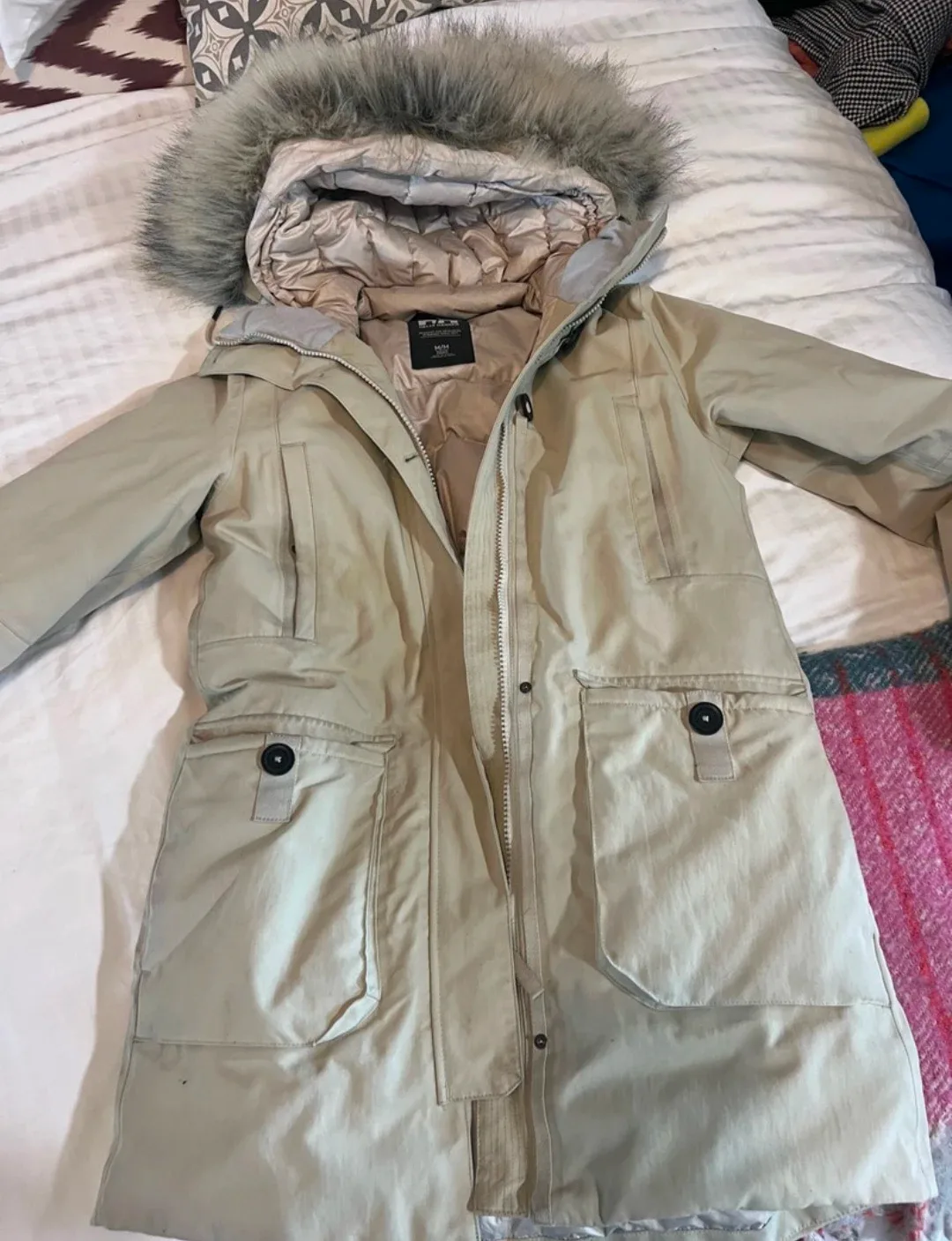 Helly Hansen grey Winter Parka - Size M