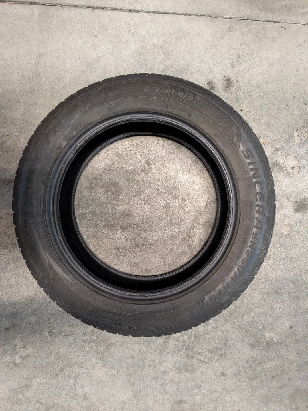 All season tires set - Falken Sincera SN250A A/S M+S 215/60R17 image indicator(2)