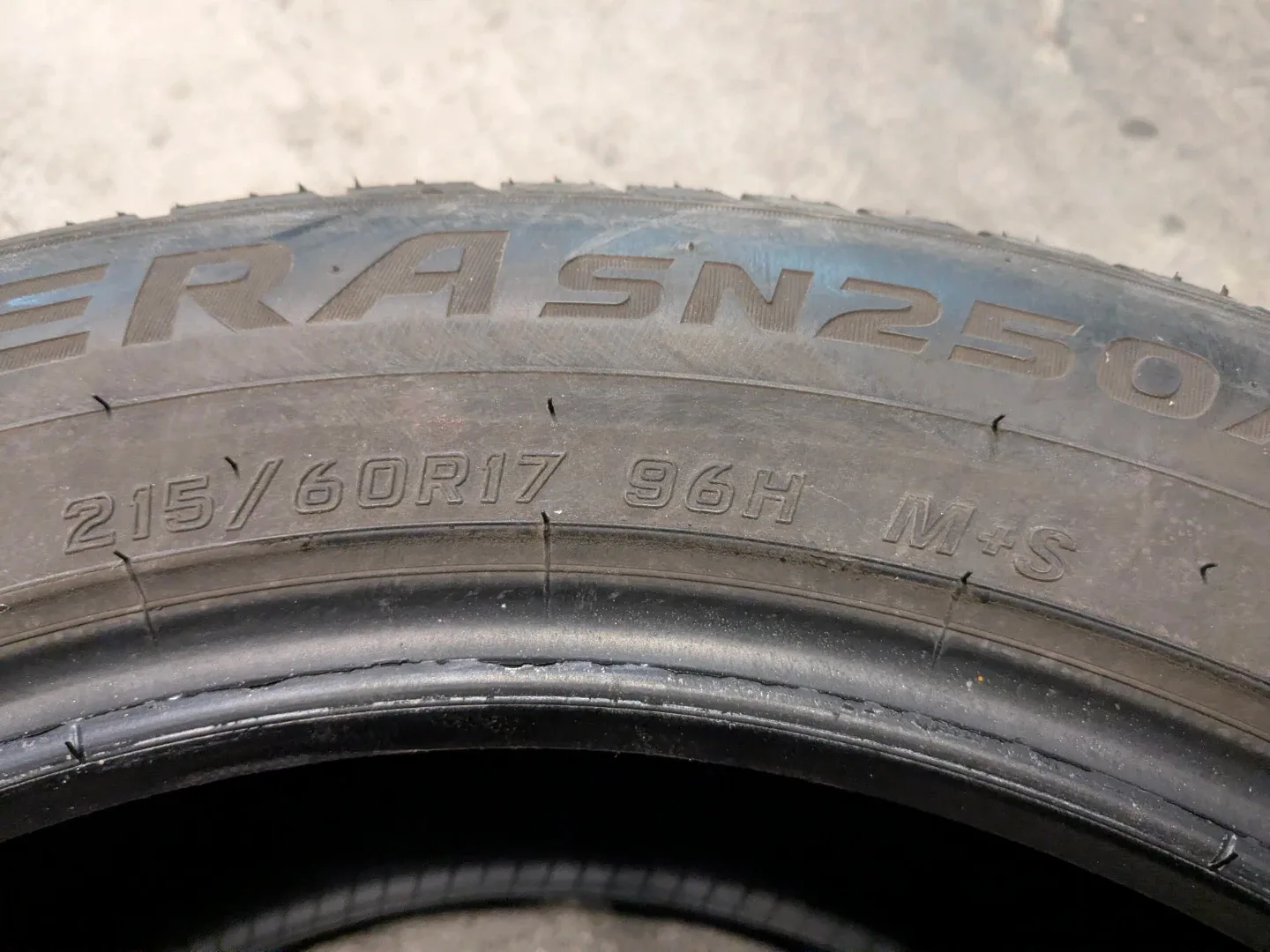 All season tires set - Falken Sincera SN250A A/S M+S 215/60R17 image indicator(5)