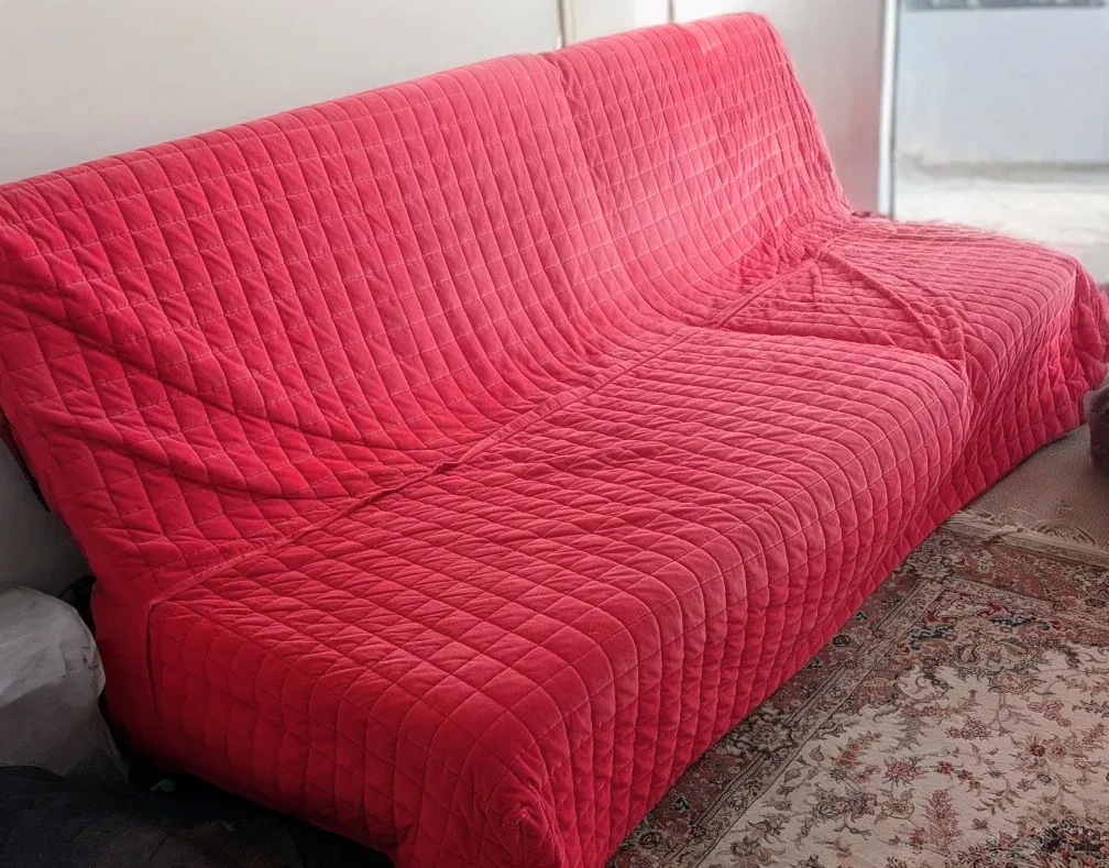 IKEA Sofa Bed - Red Cover