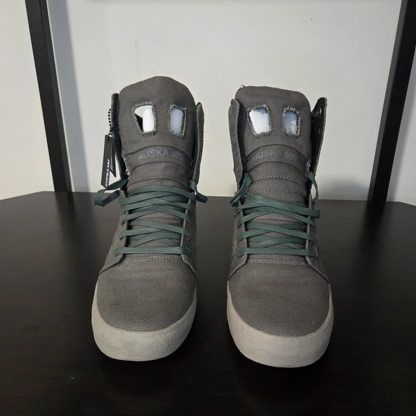 Supra Skytop II – Chad Muska 002 (Charcoal/Canvas) – Rare Find! image indicator(2)