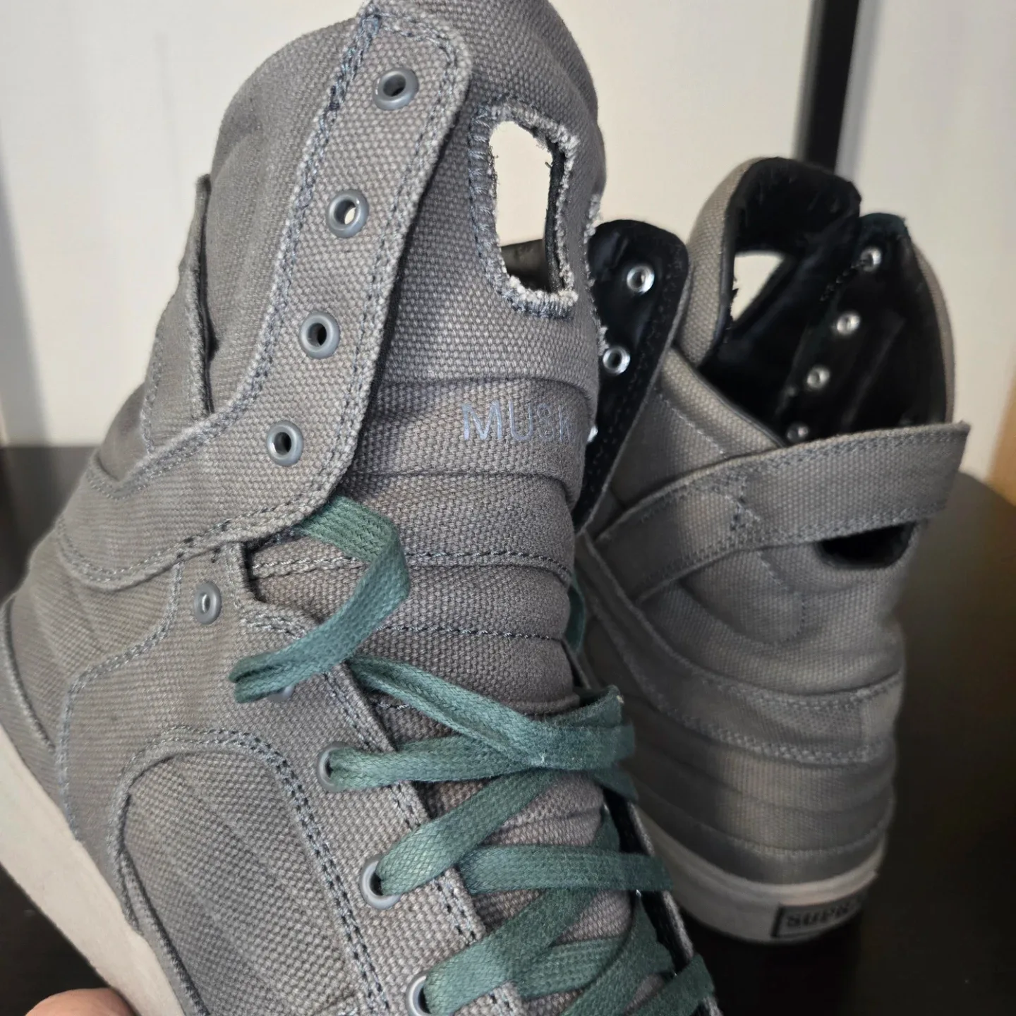 Supra Skytop II – Chad Muska 002 (Charcoal/Canvas) – Rare Find! image indicator(3)