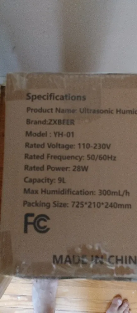 New ZXBEER Ultrasonic Humidifier image indicator(3)