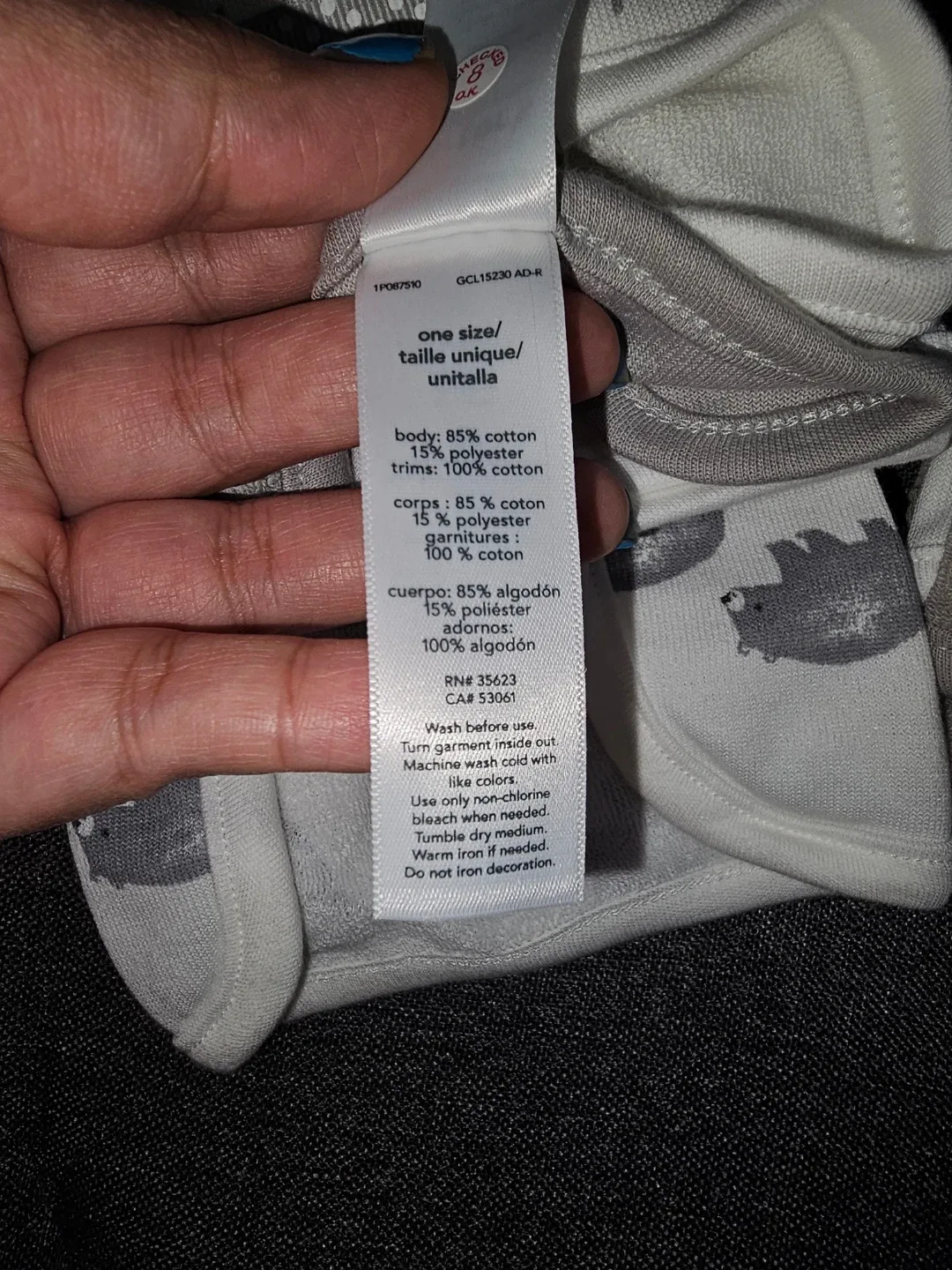 🥕New Baby Burp Cloths - 6 Piece Set🥕 image indicator(3)