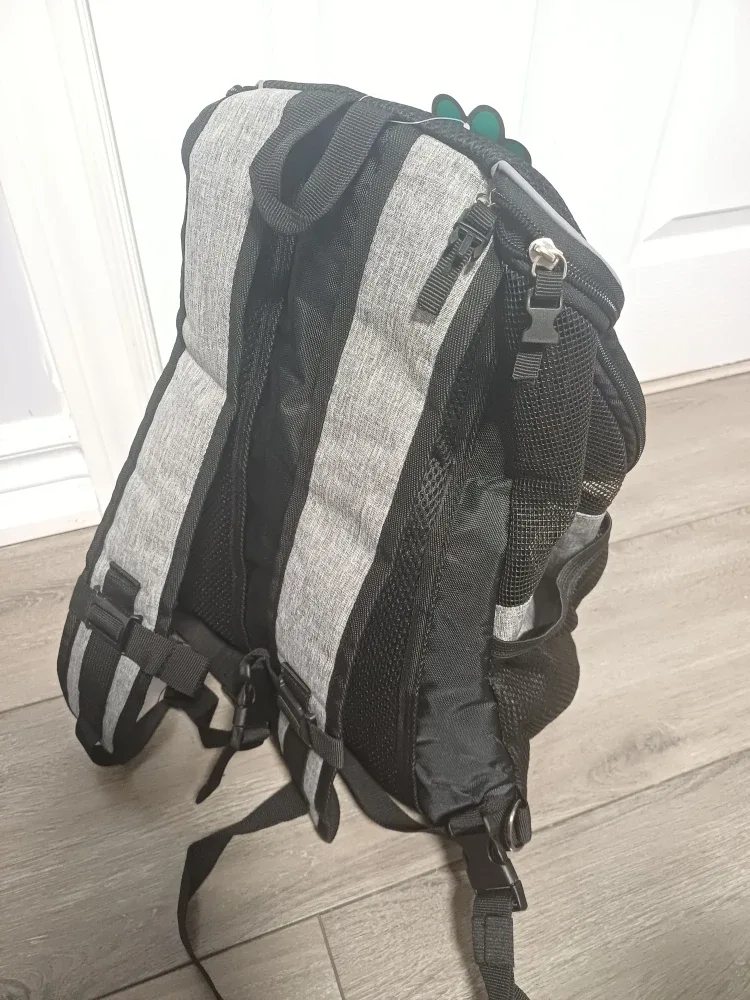 PetAmi Pet Carrier Backpack - Grey image indicator(7)