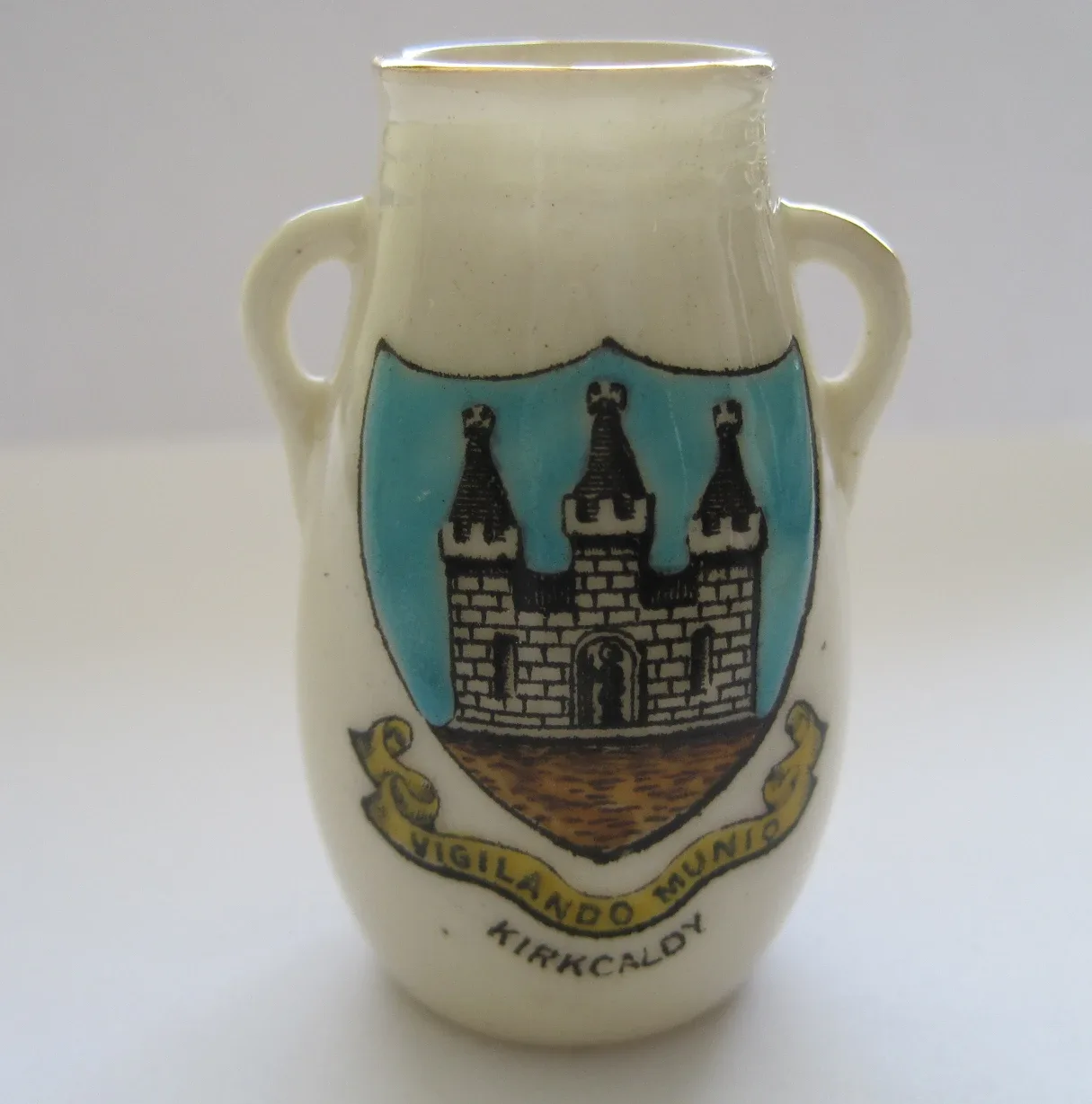 Nautilus Porcelain Kirkcaldy Miniature Vase